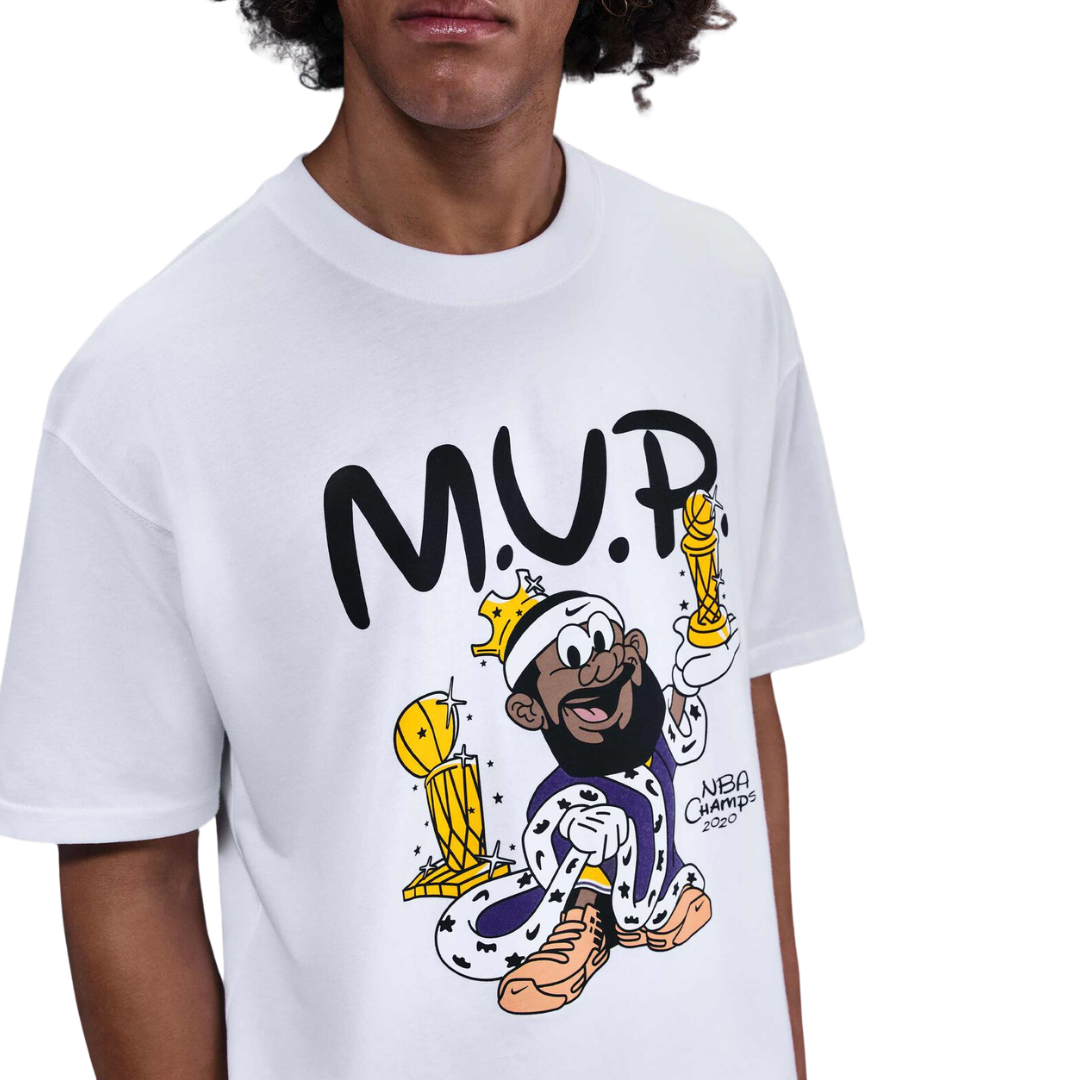 LeBron 'Bubble Boy' Men's Basketball T-Shirt White product image