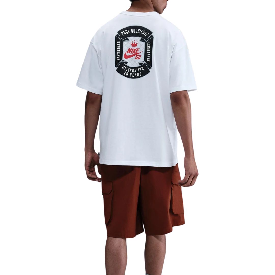 Nike SB Max90 Skate T-Shirt White