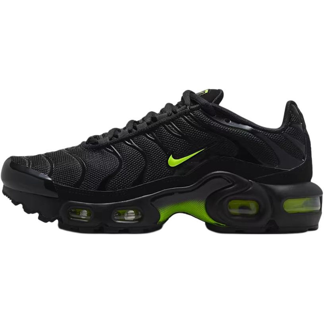 Nike Air Max Plus Older Kids' Shoes Black/Black/Volt Ice