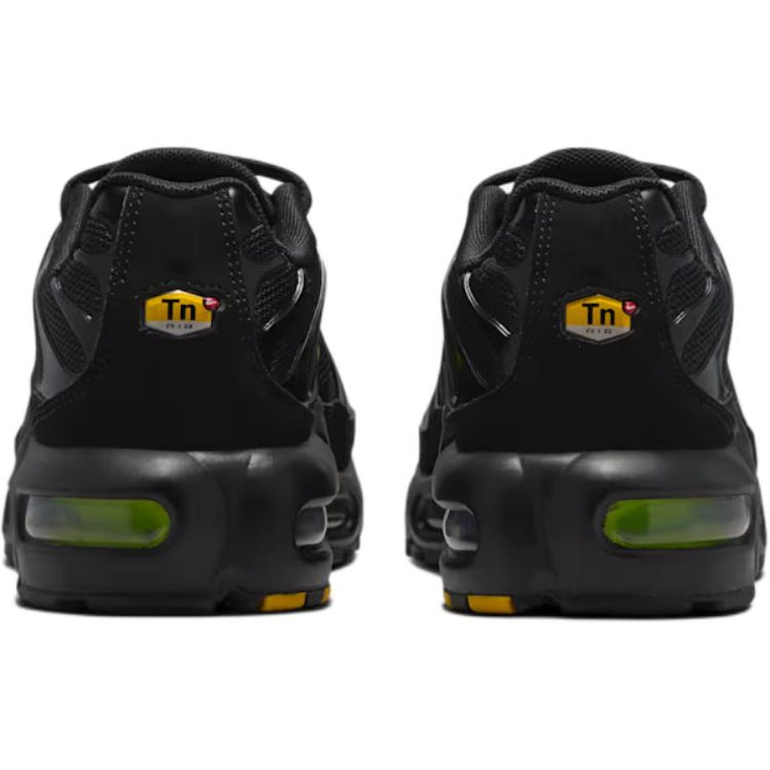 Nike Air Max Plus Older Kids' Shoes Black/Black/Volt Ice