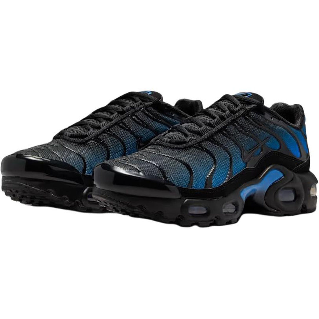 Nike Air Max Plus Older Kids' Shoes Black/Blue Crystal/Black