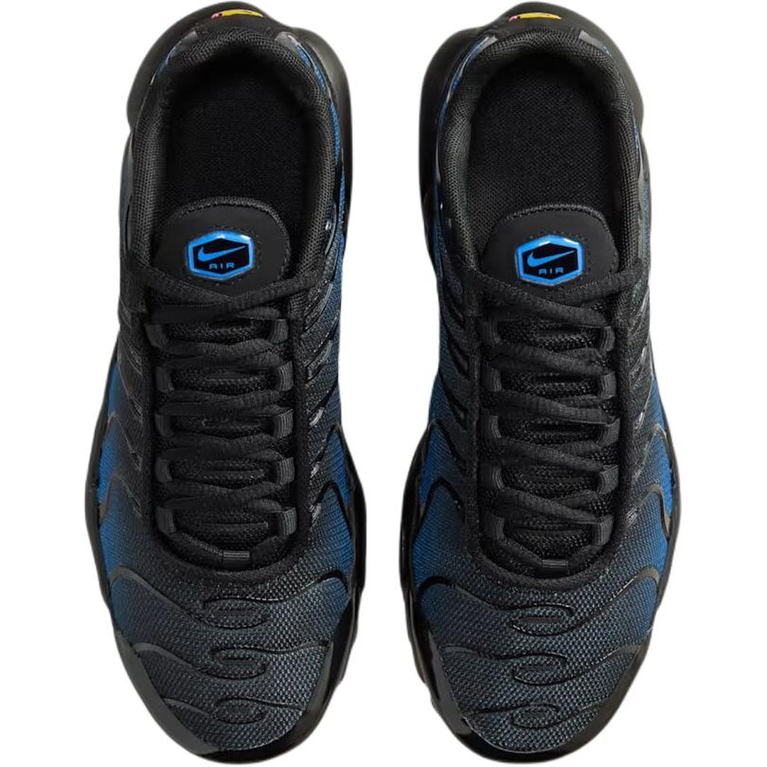 Nike Air Max Plus Older Kids' Shoes Black/Blue Crystal/Black