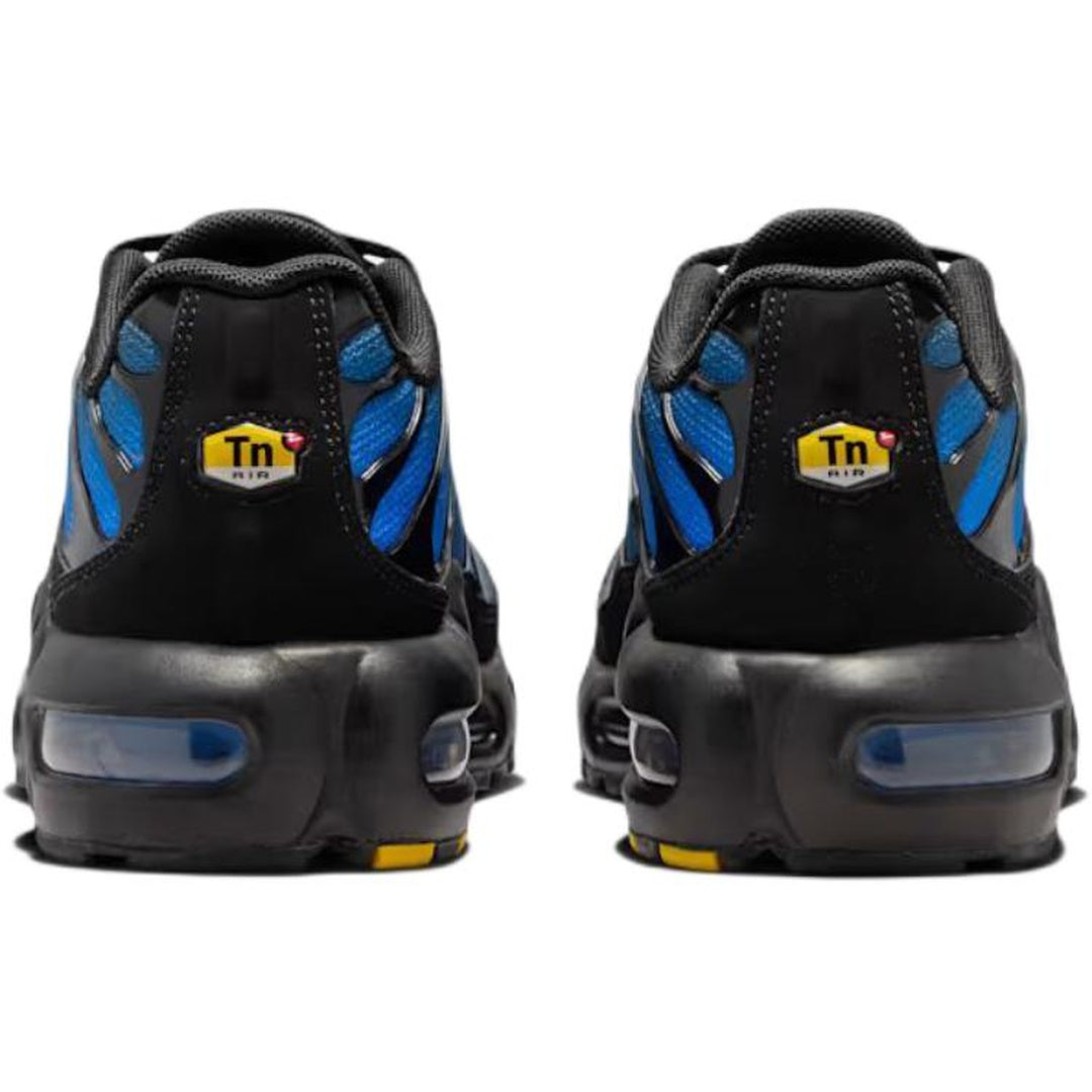 Nike Air Max Plus Older Kids' Shoes Black/Blue Crystal/Black