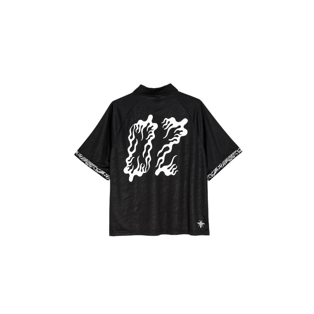 Nike SB Dri-FIT Jacquard Skate Top Black/Black/White product image 2