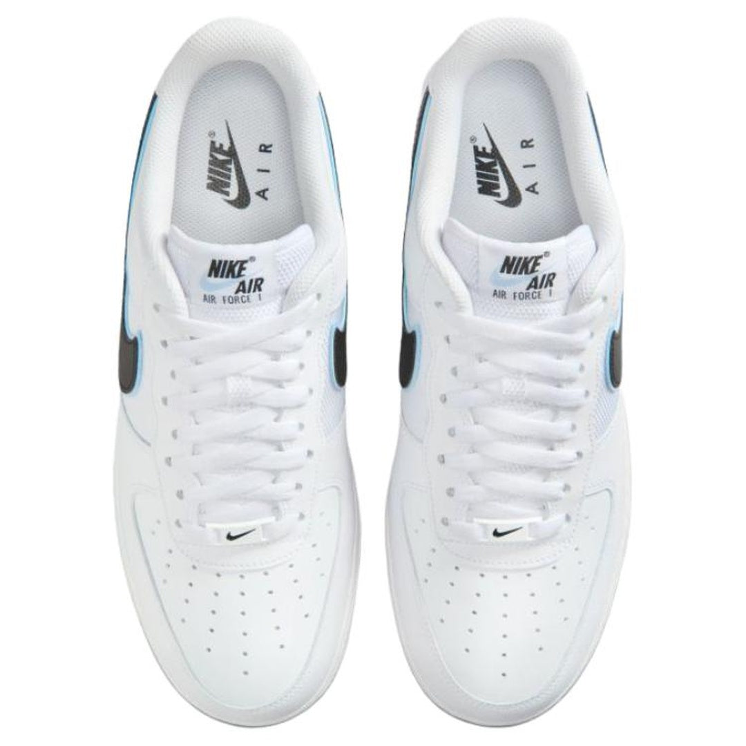 Nike Air Force 1 Low '07 White Black Hydrogen Blue