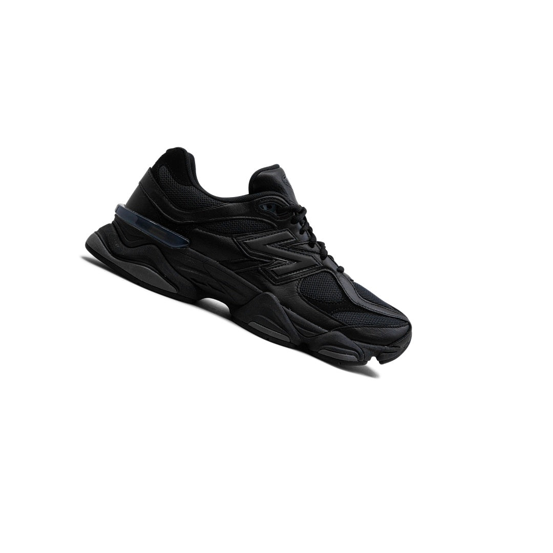 New Balance 9060 Triple Black Leather product image