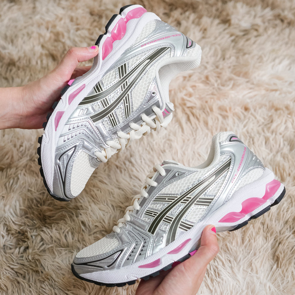 ASICS GEL-Kayano 14 Women’s — pair angled side profile