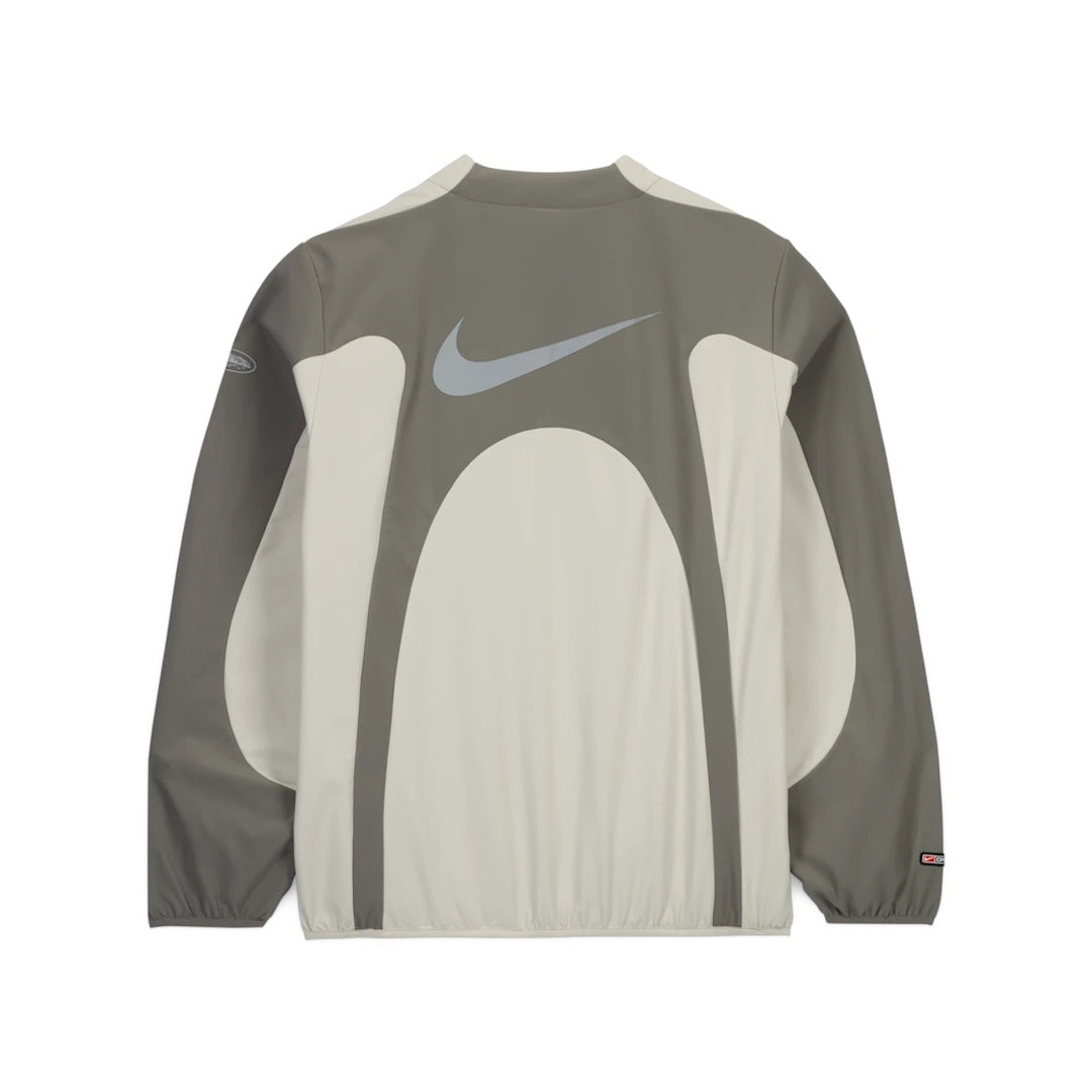Nike X Corteiz Mid Layer Pullover Flat Pewter Grey Fv9351 029